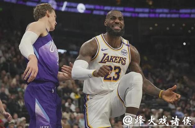 浓眉33+11詹姆斯27+14 湖人险胜爵士回西部第5